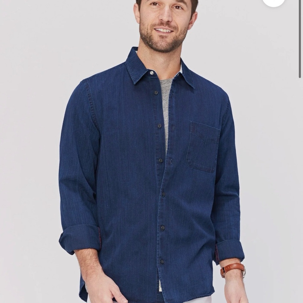 Agave Denim Men's Casual Button Down Shirt
